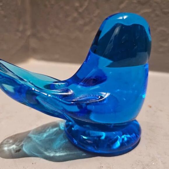 Signed Bluebird of Happiness Leo Ward 2.5" - Picture 3 of 6